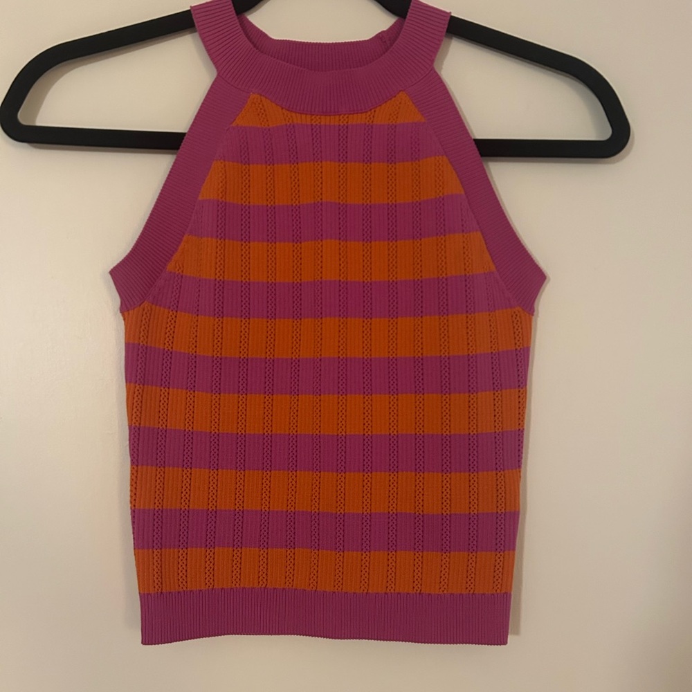 Happily Grey Striped Tank Top